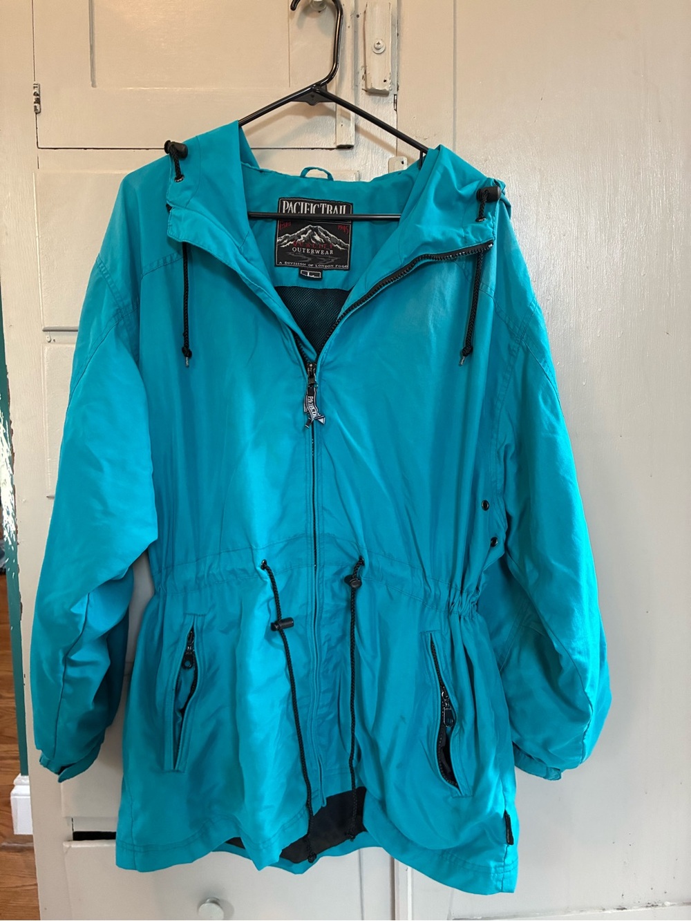 Pacific Trail Turquoise Hooded Utility Jacket